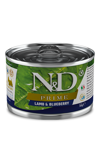 Farmina N&D K9 GF Prime Lamb Blueberry Mini