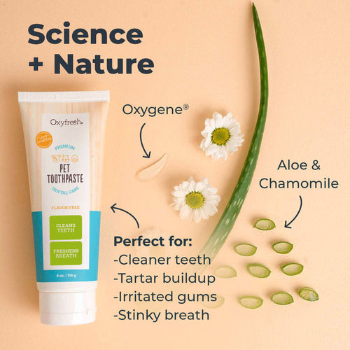 Oxyfresh Premium Pet Toothpaste | Best Way To Clean Pet Teeth & Remove Plaque