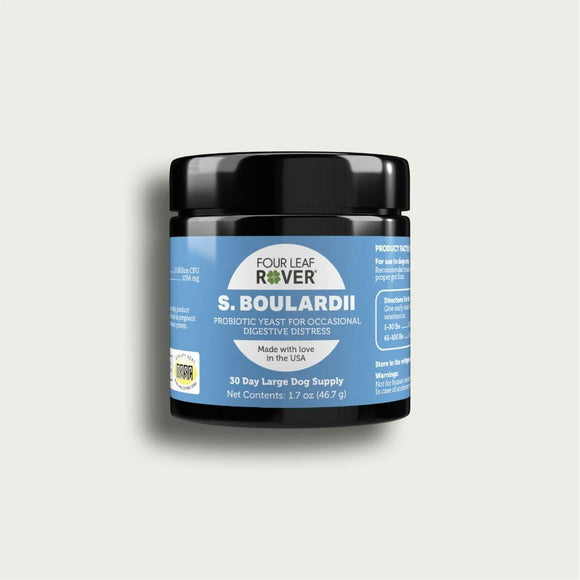 Four Leaf Rover Saccharomyces boulardii for Dogs