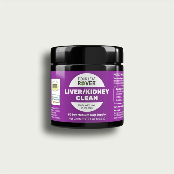 Four Leaf Rover Liver/Kidney Clean for Dogs
