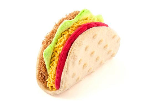 P.L.A.Y. Tail Waggin' Taco Plush Dog Toy