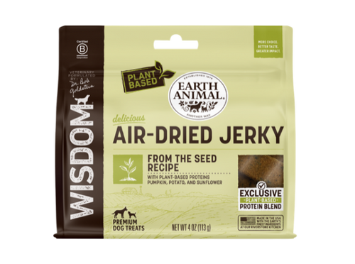Earth Animal Wisdom™ Air-Dried From the Seed Recipe Jerky Dog Treat