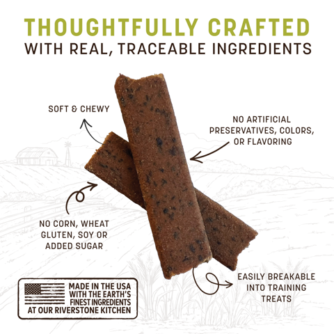Earth Animal Wisdom™ Air-Dried From the Seed Recipe Jerky Dog Treat
