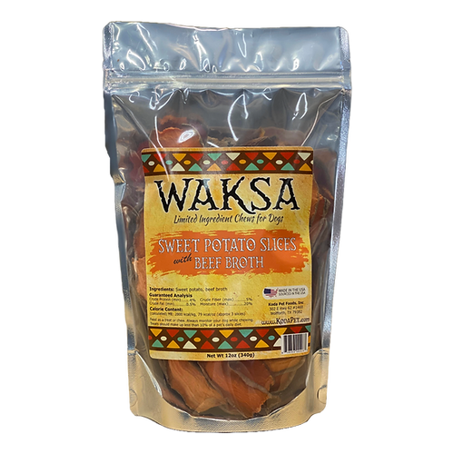 Koda Pet Waksa Slices Sweet Potato Dog Chews
