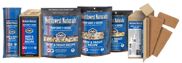 Northwest Naturals Beef & Trout Recipe for Dogs