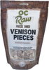 OC Raw Venison Pieces – 4 oz Freeze Dried Dog Treats