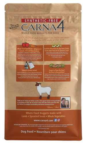 Carna4 All Life Stages Easy Chew Lamb Formula Dry Dog Food