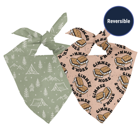 Camping & Smores Dog Bandana
