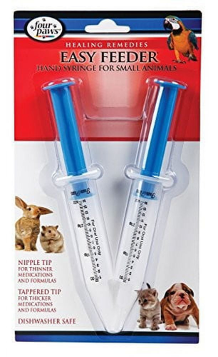 Four Paws Easy Feeder Pet Syringe 0.5 Oz 2 Ct