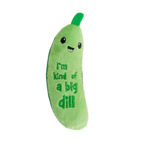 Catstages Crunchy Pickle Kicker Dental Cat Toy Green One-Size